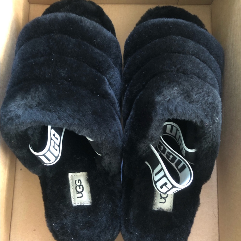 Ugg Fluff Slides